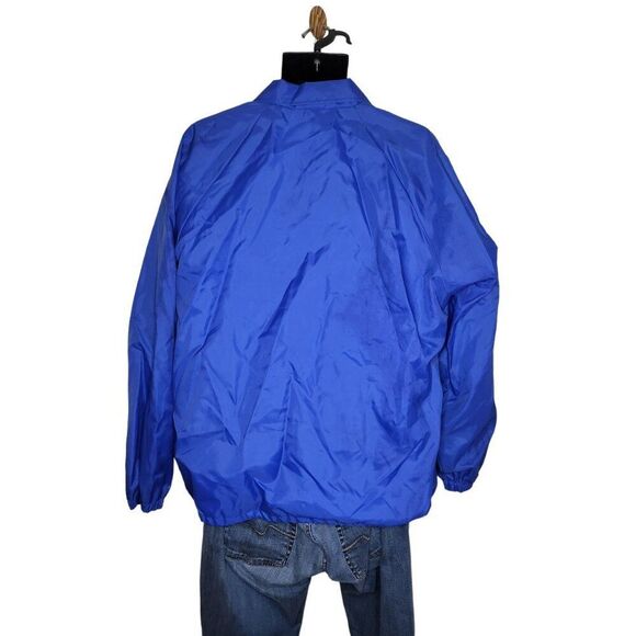 Vintage Cardinal Snap Up Windbreaker Jacket Men Sz XL Embroidered Workwear - Picture 2 of 7